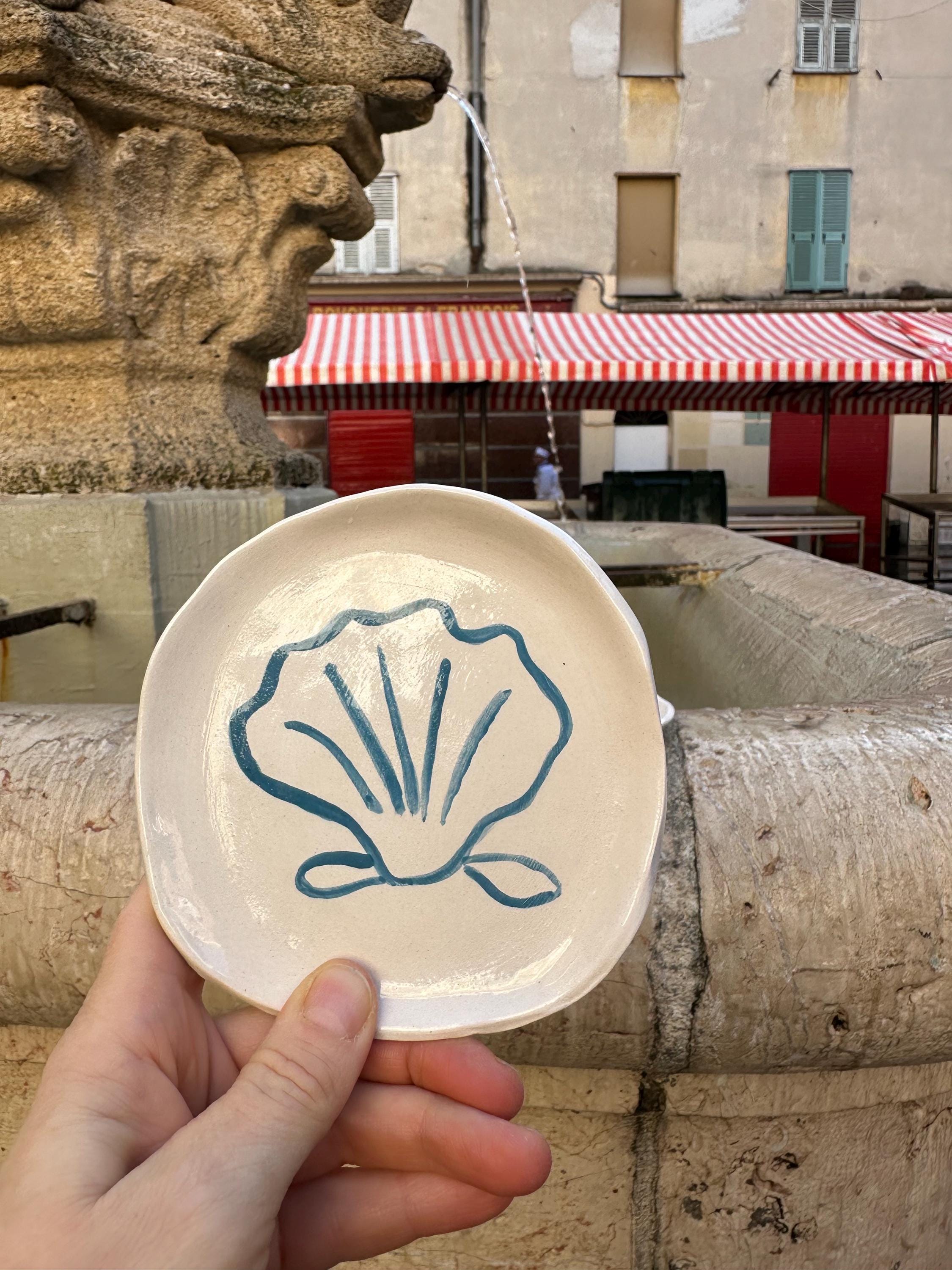 Ensemble de qu’âtres petits assiettes « So Frenchie special fêtes » 8