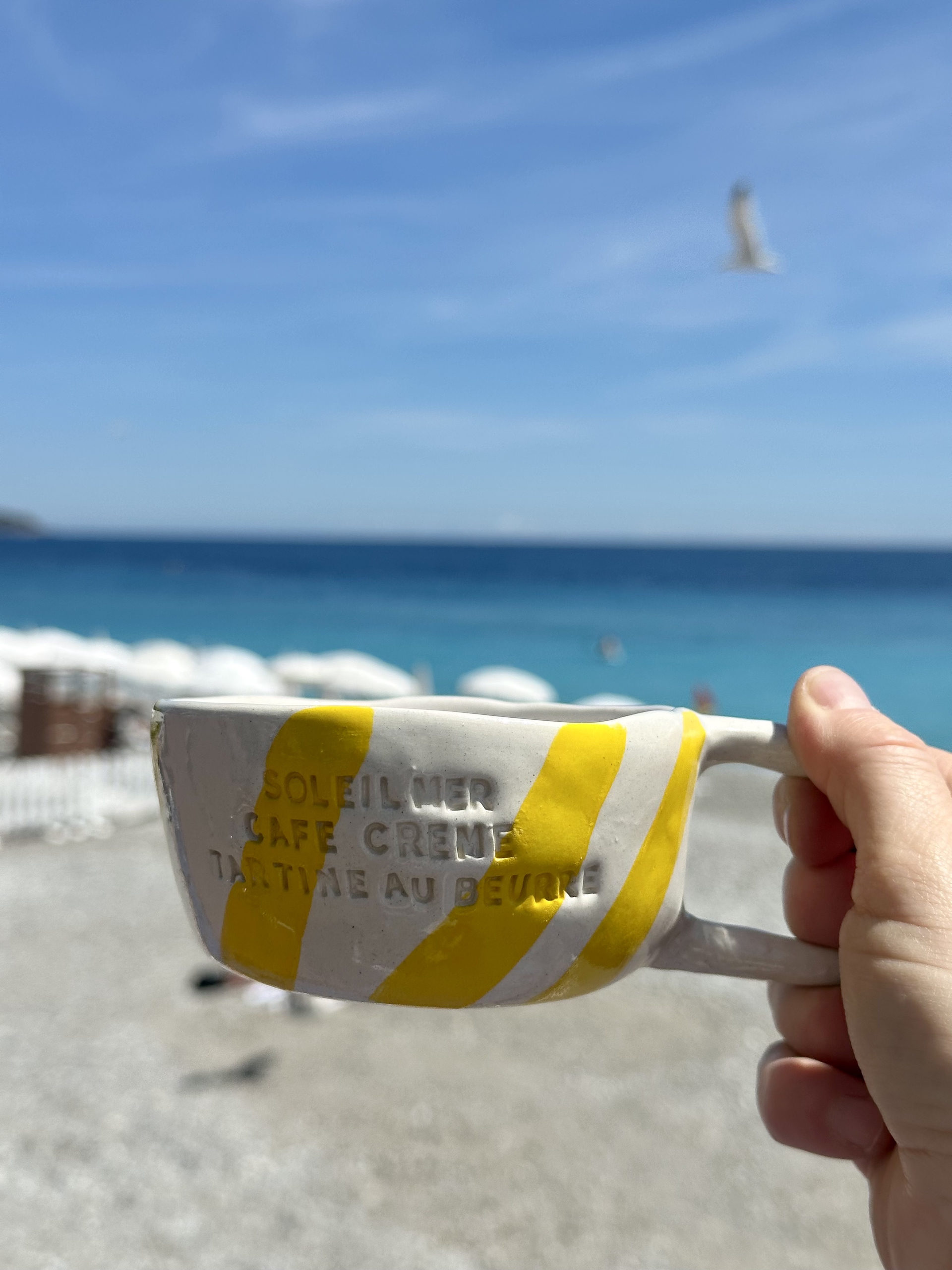 Mugs "80s Stripes" – Handmade on the Côte d'Azur 15