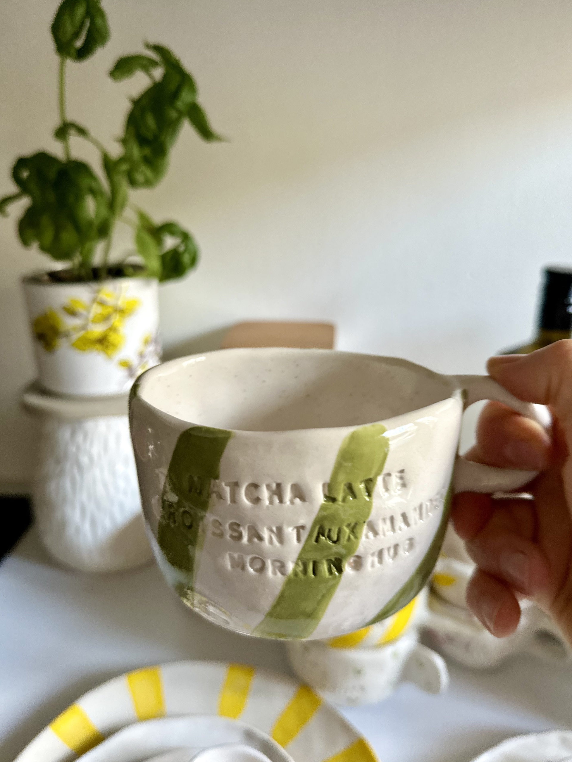 Mugs "80s Stripes" – Handmade on the Côte d'Azur 22