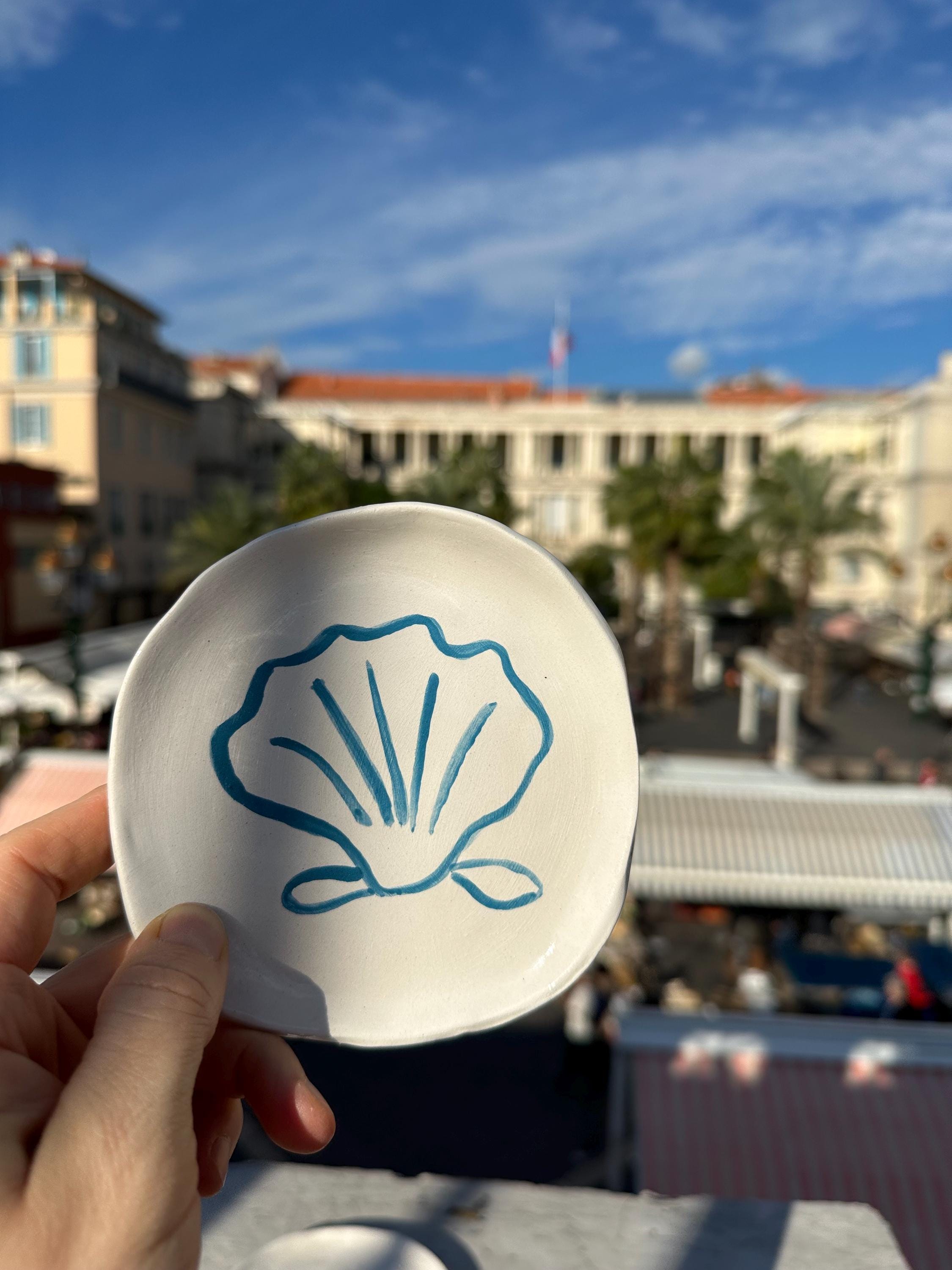 Ensemble de qu’âtres petits assiettes « So Frenchie special fêtes » 6