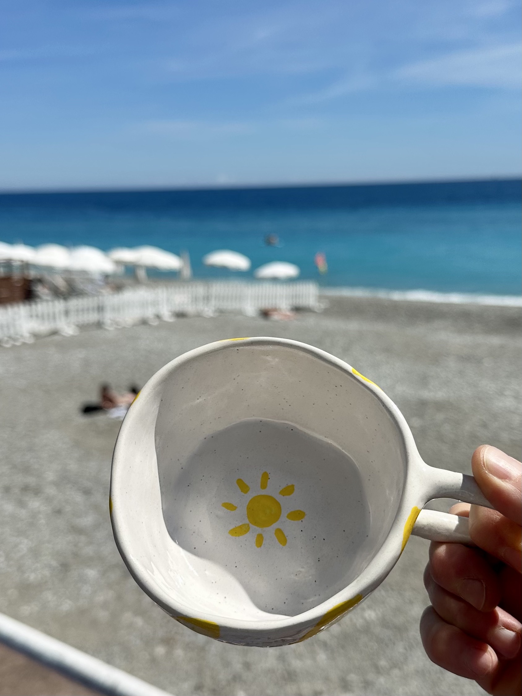Mugs "80s Stripes" – Handmade on the Côte d'Azur 7