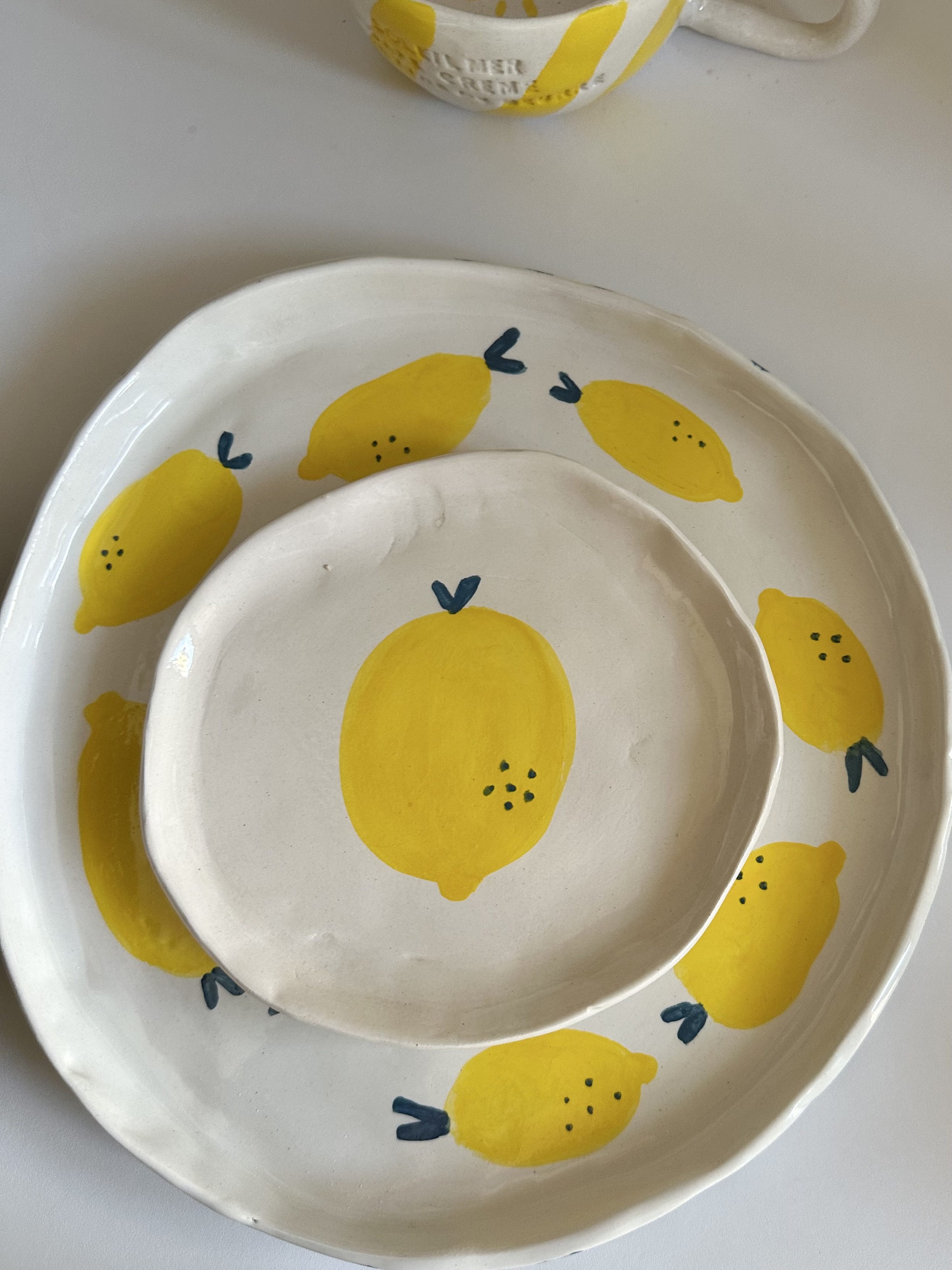 Ensemble de quatres petites assiettes « So Frenchie special apéro » 11