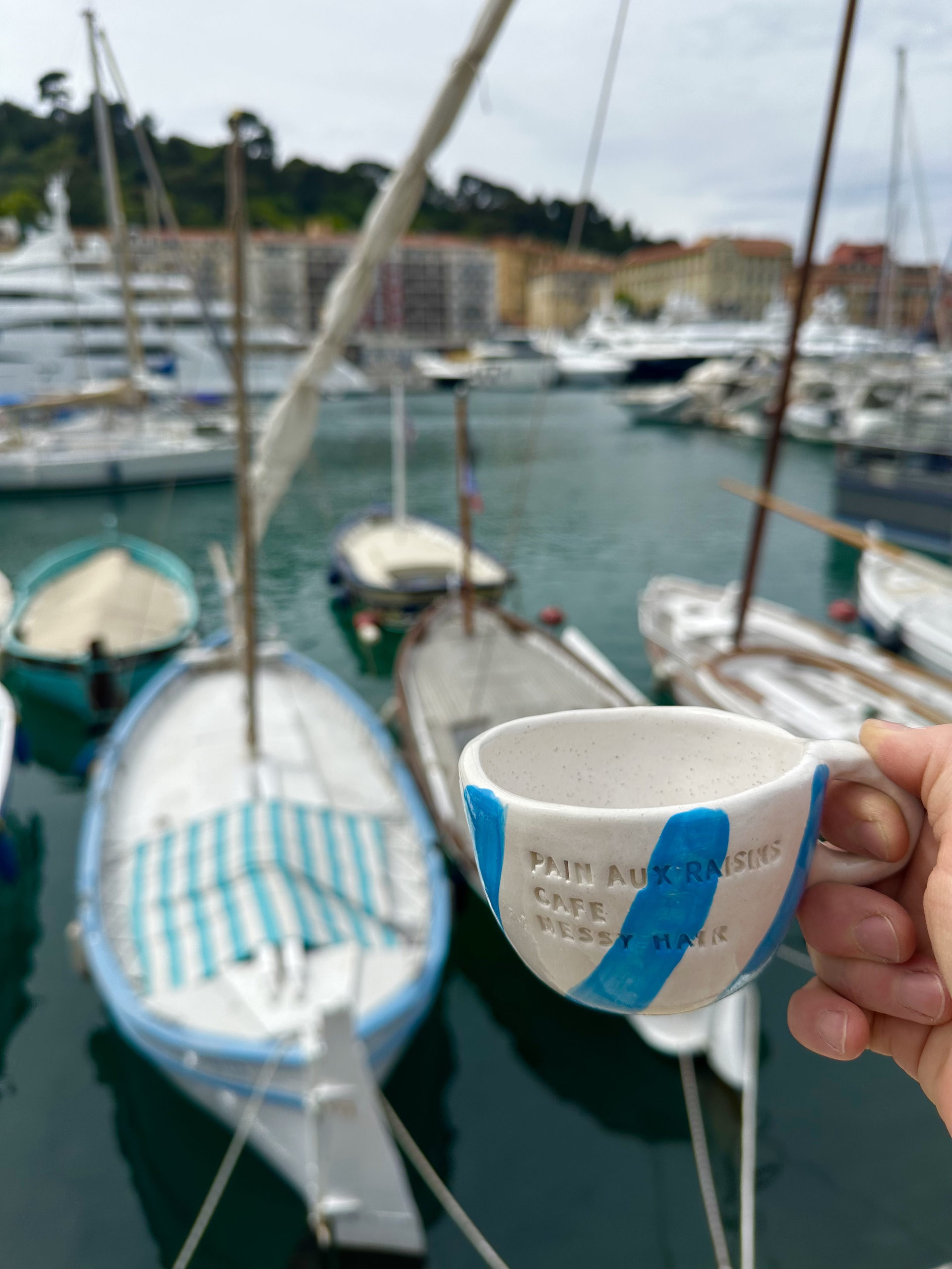 Mugs "80s Stripes" – Handmade on the Côte d'Azur 30