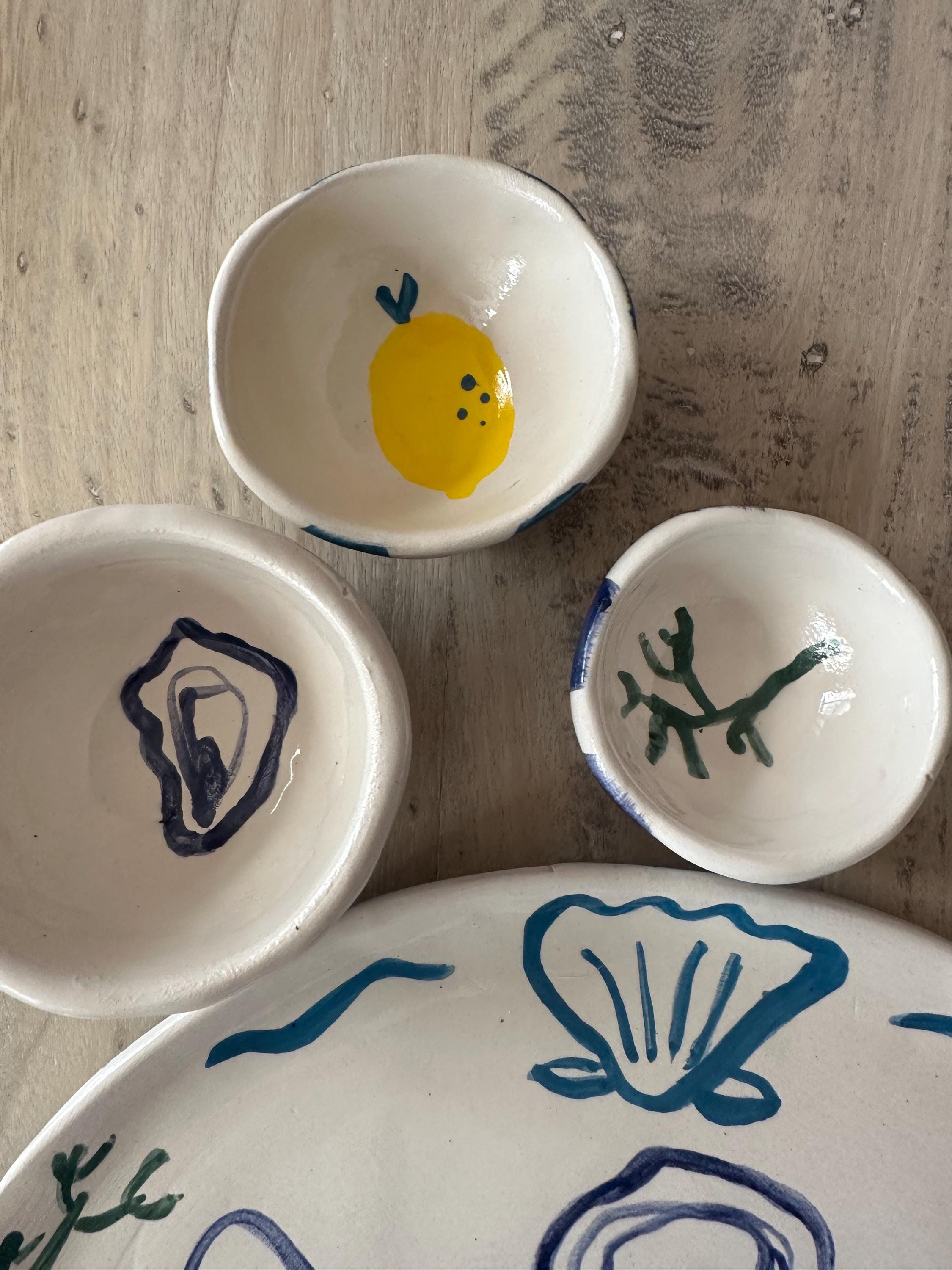 Ensemble de quatre ramequins « so Frenchie » 3