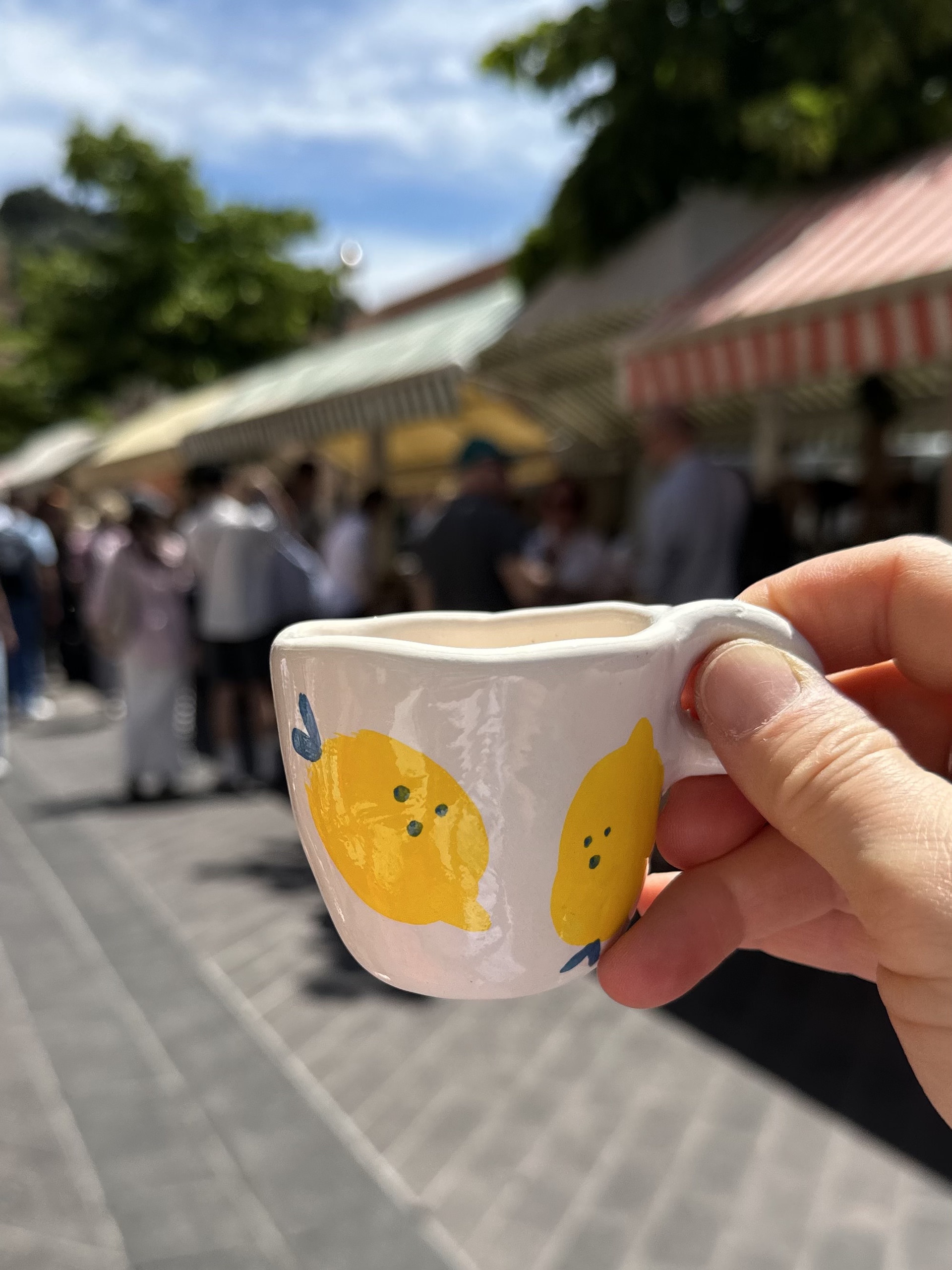 Tasse à expresso — Collection Lemon Dream édition numérotée 2