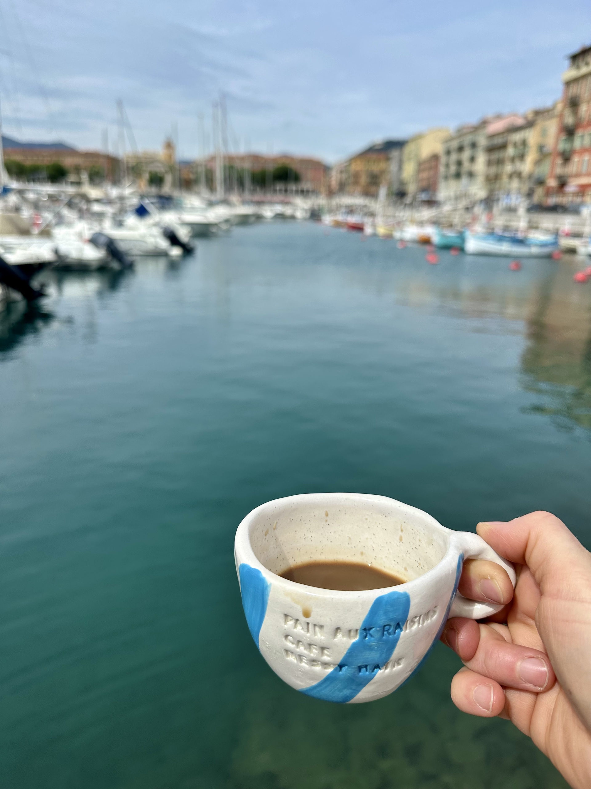 Mugs "80s Stripes" – Handmade on the Côte d'Azur 5
