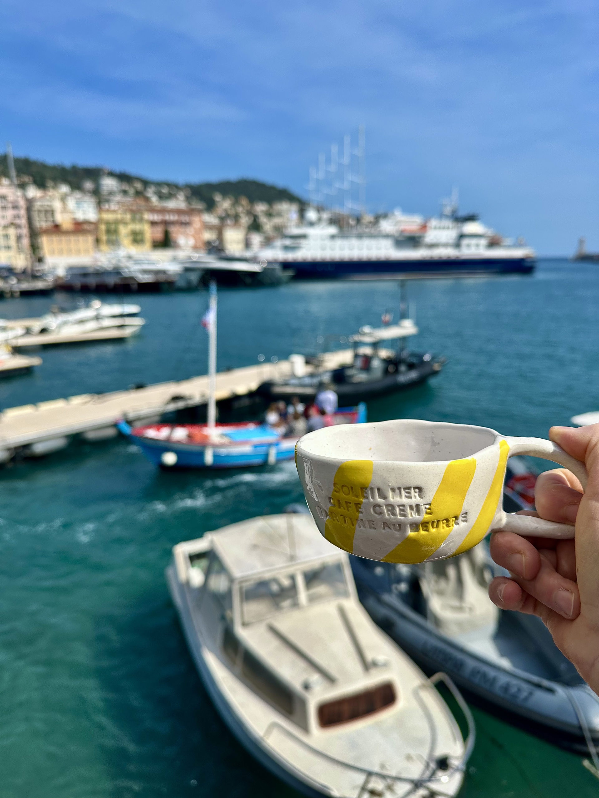 Mugs "80s Stripes" – Handmade on the Côte d'Azur 17