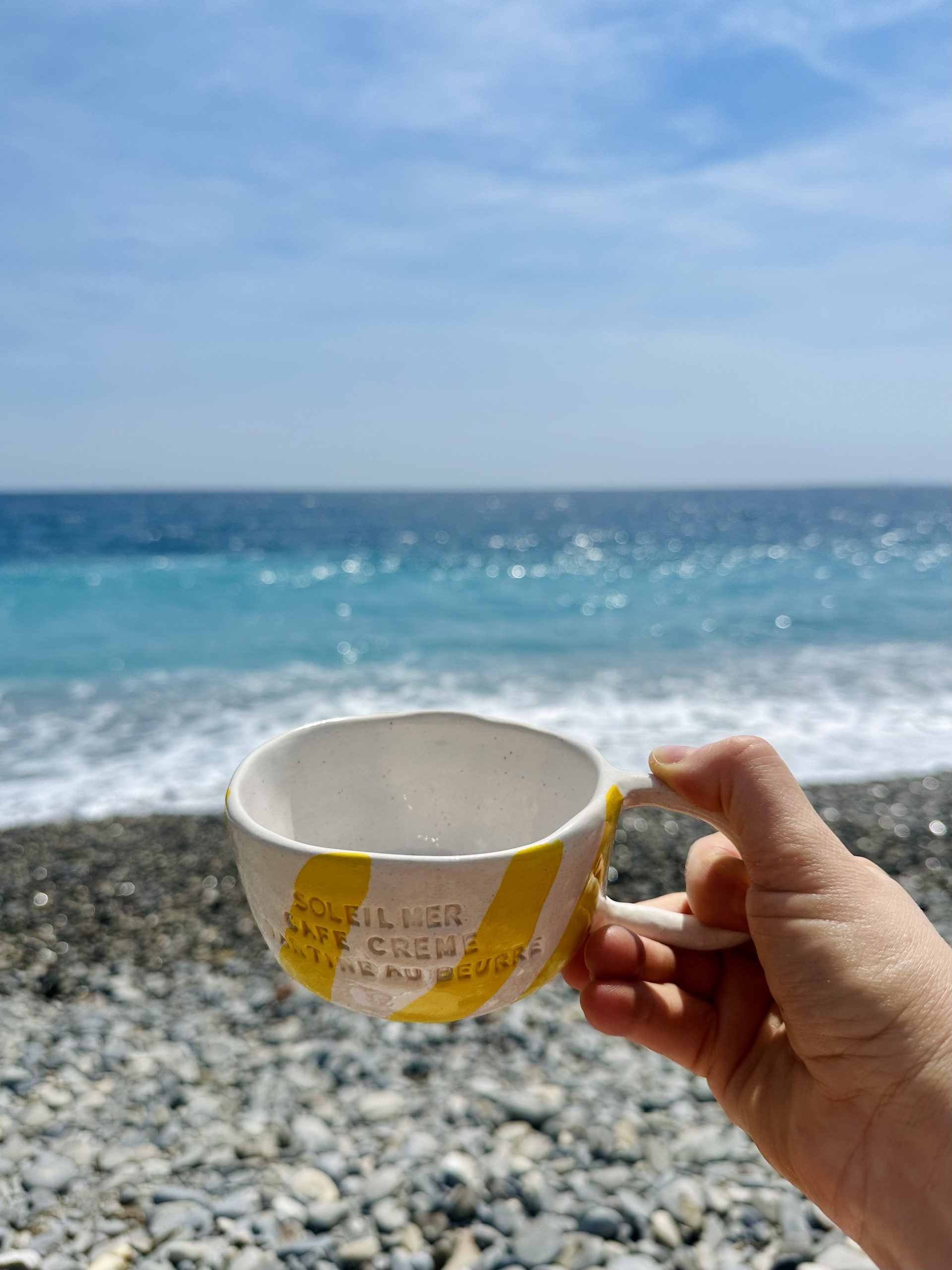 Mugs "80s Stripes" – Handmade on the Côte d'Azur 18