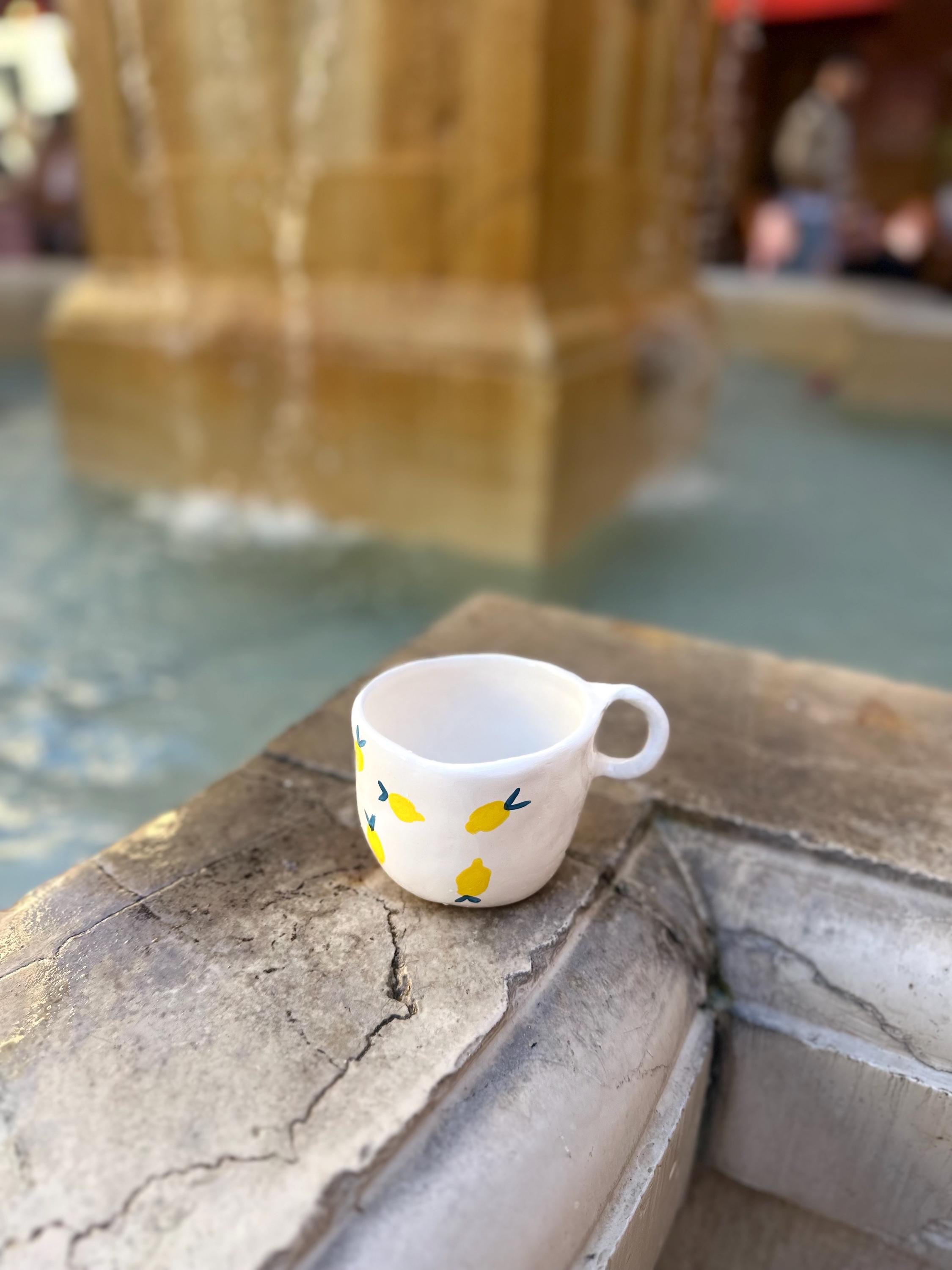 Lemon Dream — Tasse à latte, cappuccino, à thé (édition numérotée, séries courtes) 4