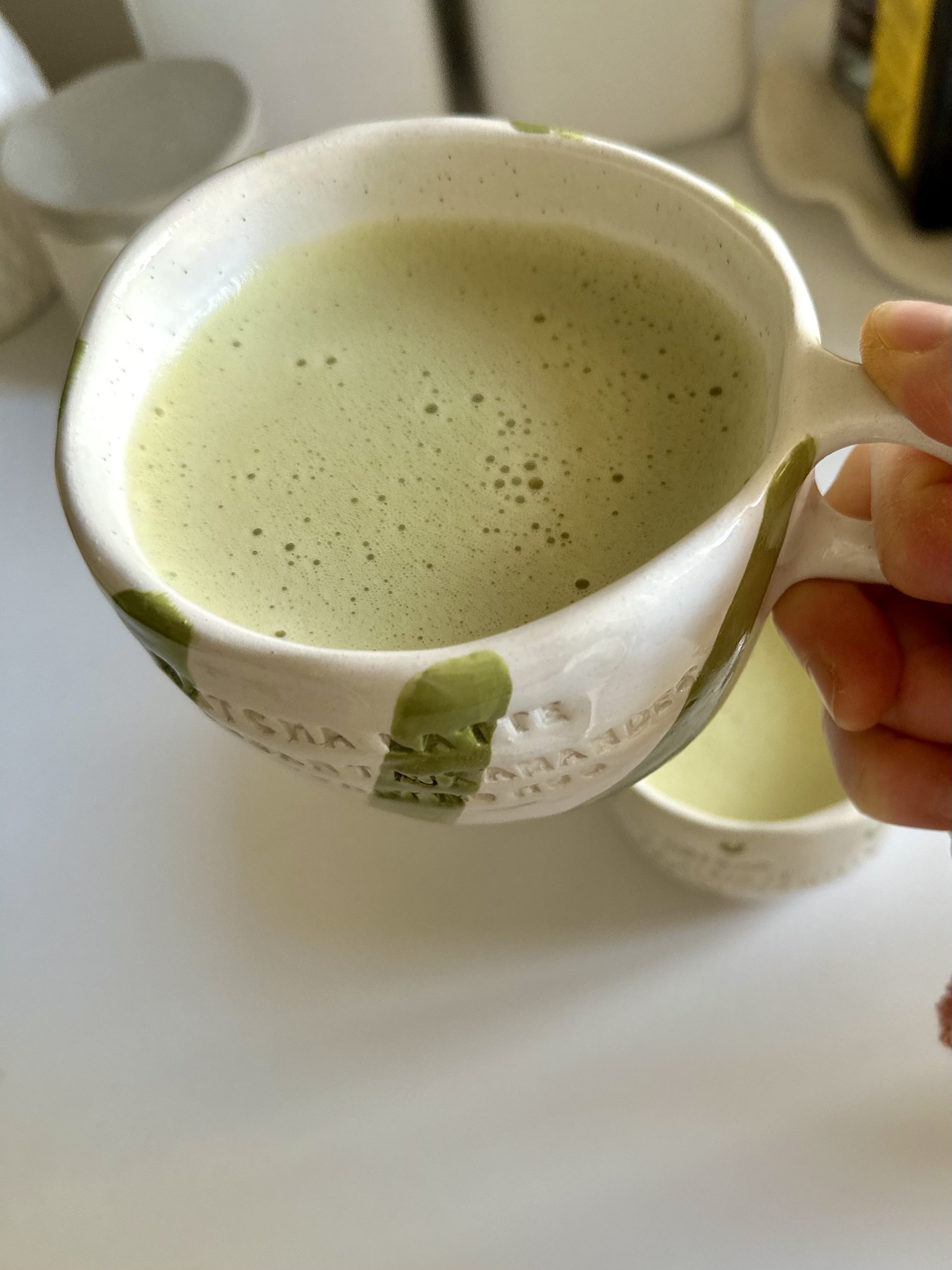 Mugs "80s Stripes" – Handmade on the Côte d'Azur 2