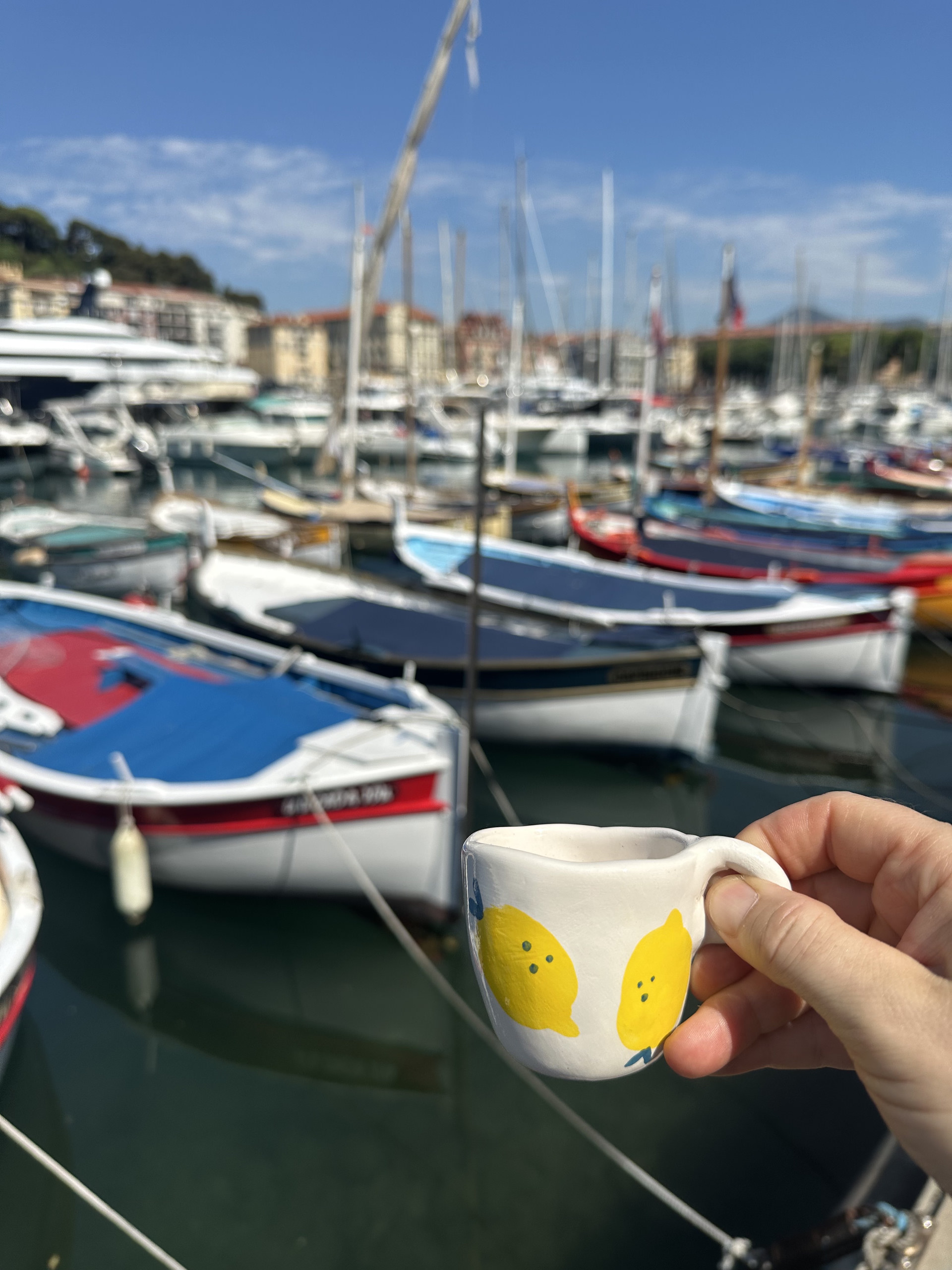 Tasse à expresso — Collection Lemon Dream édition numérotée 5
