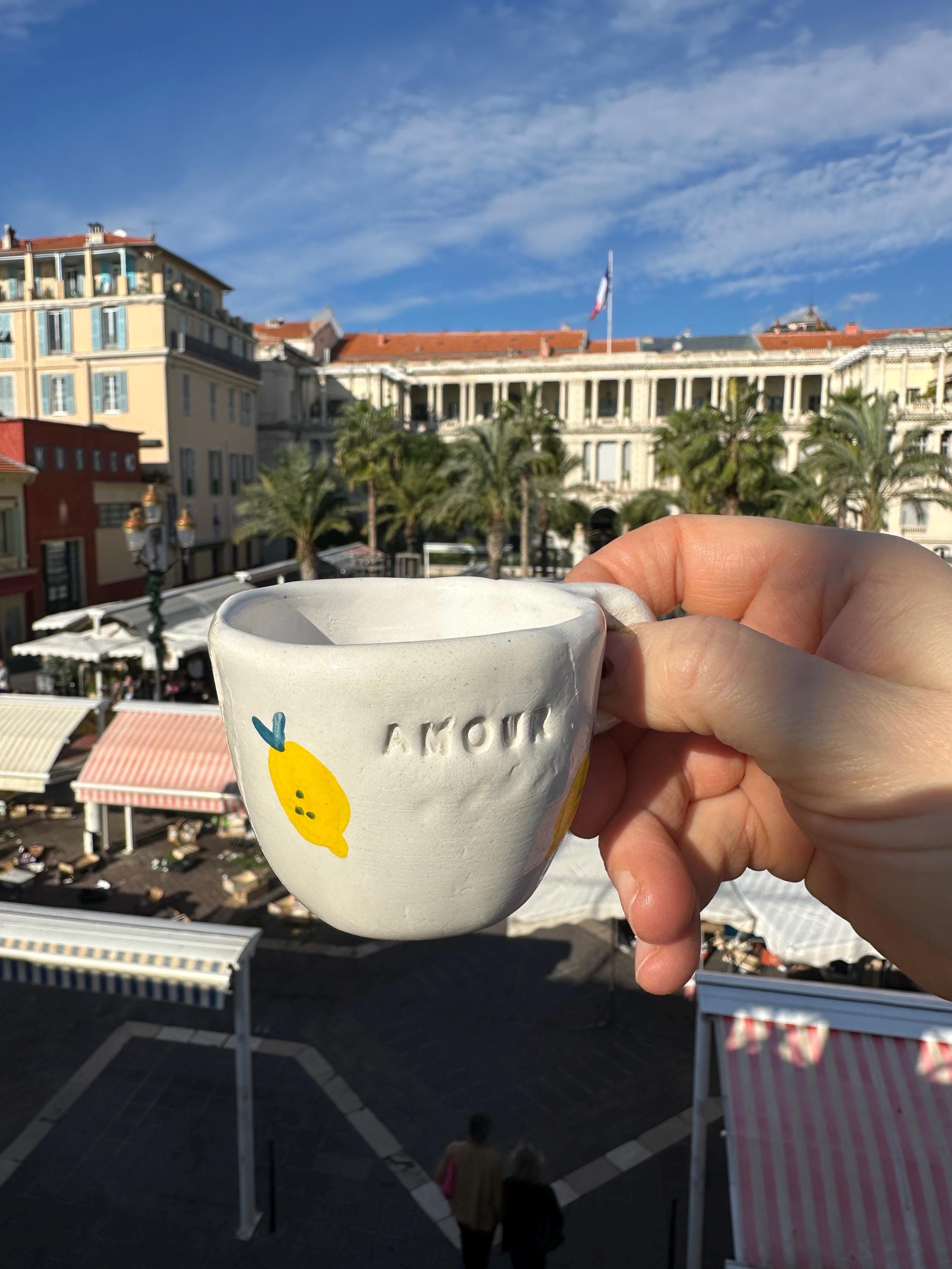 Tasse à expresso — Collection Lemon Dream édition numérotée